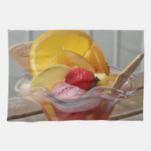 Ice Cream Sundae toallas de cocina