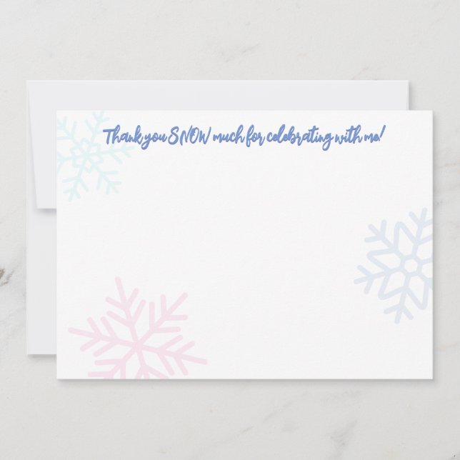 Ice Princess 4Aniversario Gracias Nota (Anverso)