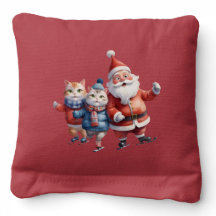 Ice Skating on a Frozen PondCornhole Bags