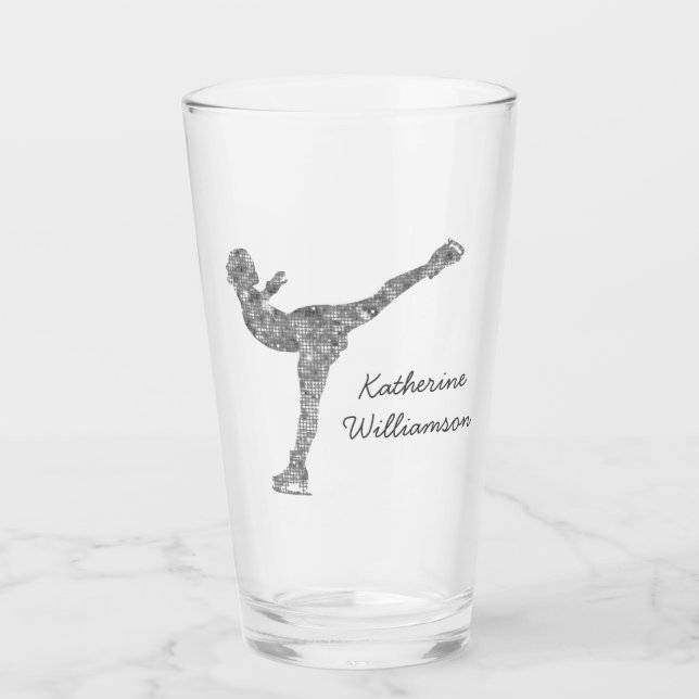 Ice Skymer plateado de patinaje artístico sobre hi (Anverso)