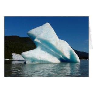 Iceberg sobre el lago Mendenhall en Alaska