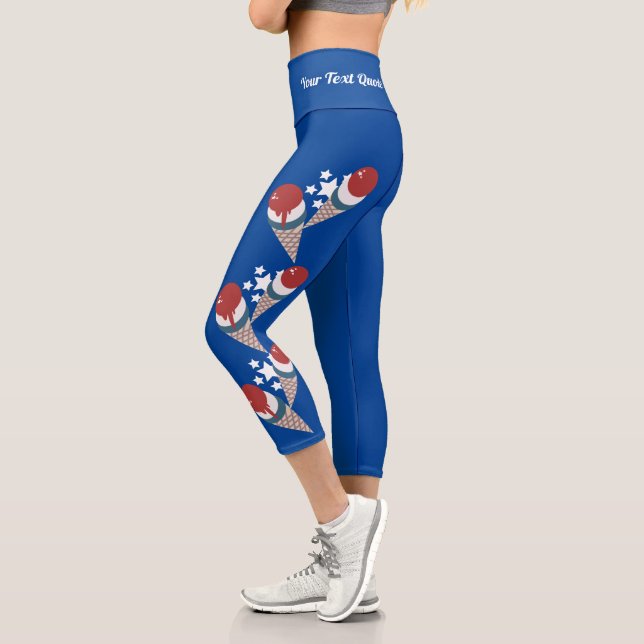 Icecream cita el 4 de julio a Capri Leggings (Izquierda)