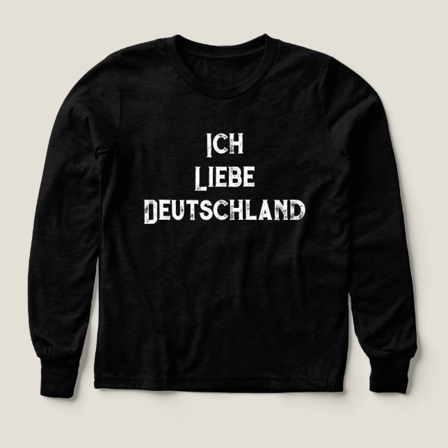Ich Liebe Deutschland (Diseño frontal)