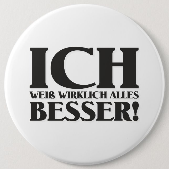 ¡Ich weiß wirklich alles Besser! Chapa (Anverso)