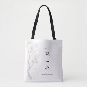 Ichigo Ichie – Bolsa Tote Zen Japonesa   一期一会