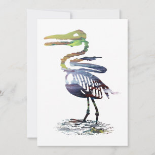 Ichthyornis skeleton