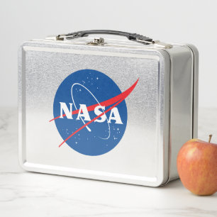 Icónica Caja Metalizado de Almuerzo de la NASA (Gr