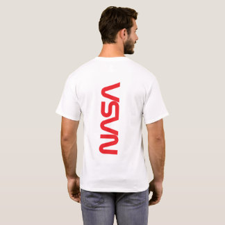 Icónica Camiseta Circa de la NASA (Sólo Atrás)