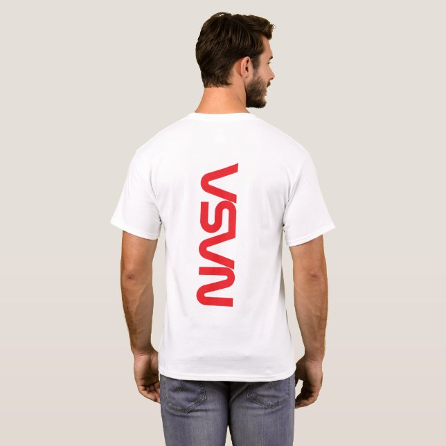 Icónica Camiseta Circa de la NASA (Sólo Atrás) (Reverso completo)
