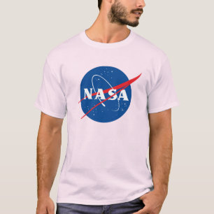 Icónica camiseta de algodón pesado de la NASA (Hor