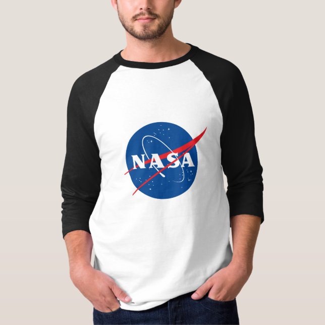 Icónica camiseta de béisbol de la NASA (Eclipse Bl (Anverso)