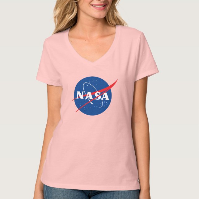 Icónica camiseta de la NASA femenina Horizon con a (Anverso)