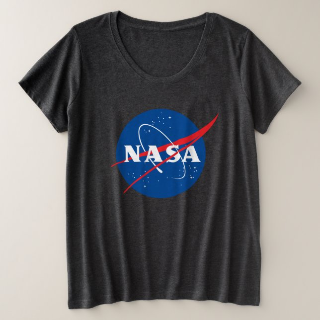 Icónica camiseta de la NASA femenina más de la met (Anverso del diseño)
