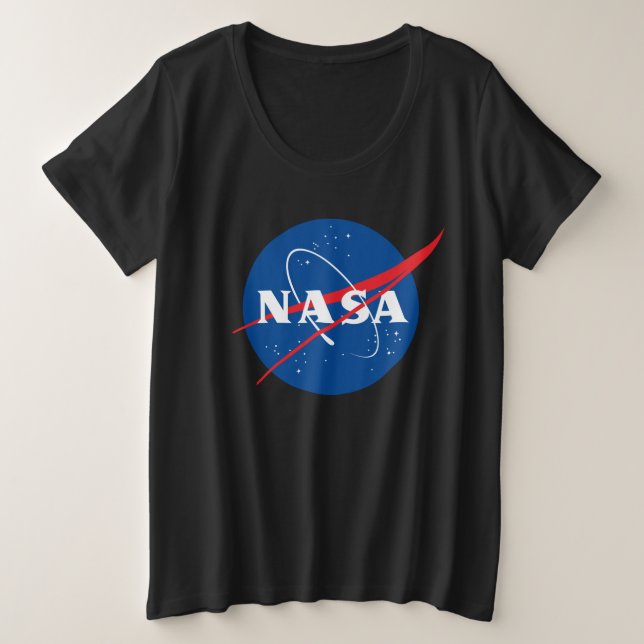 Icónica camiseta de la NASA Women's Plus (Eclipse  (Anverso del diseño)