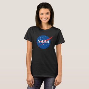 Icónica camiseta femenina de la NASA (Eclipse Blac