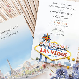 Icónica Invitación a la Boda de Signos de Bienveni