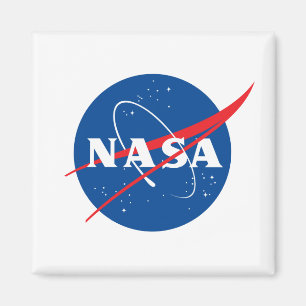Icónico imán cuadrado de la NASA (edición del valo