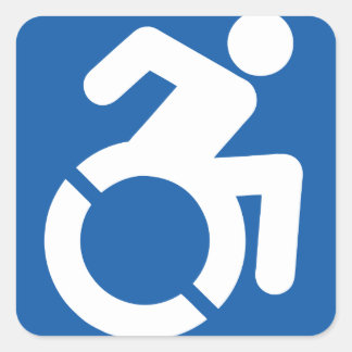 Icono accesible Pegatinas pequeños