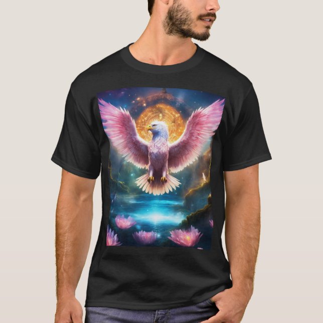 Icono de águila de cristal - camiseta de Libertad  (Anverso)