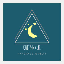 Icono De Compra De Etsy Joyería bonita del claro de luna