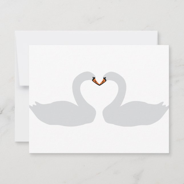 icono de dos cisnes blancos (Anverso)