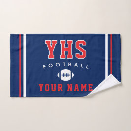 Ícono de Fútbol, Nombre Personalizado y Escuela, R