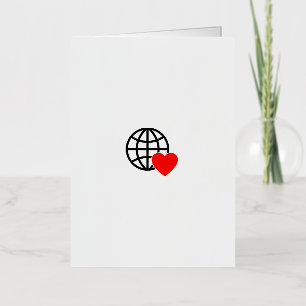 Icono de Globo de Amor Mundial   Diseño de Verano 