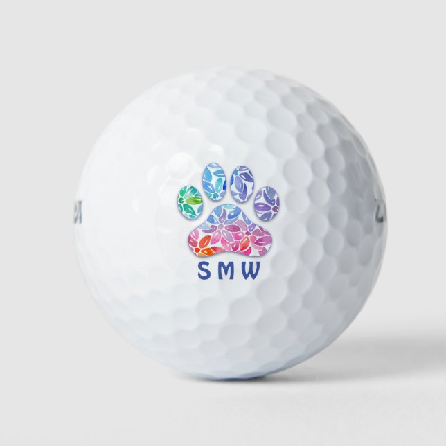 Icono de impresión de la página Bolas de golf mono (Anverso)