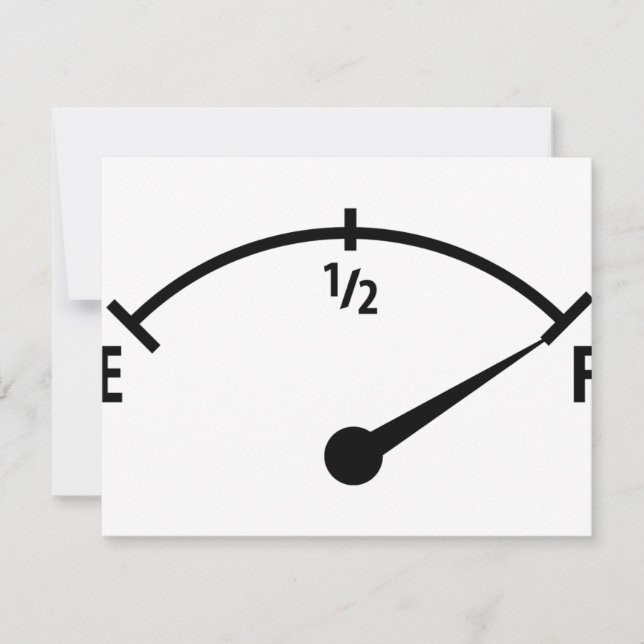 icono de indicador de combustible completo (Anverso)