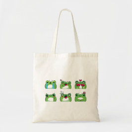 Icono de las bolsas de té Rana divertida