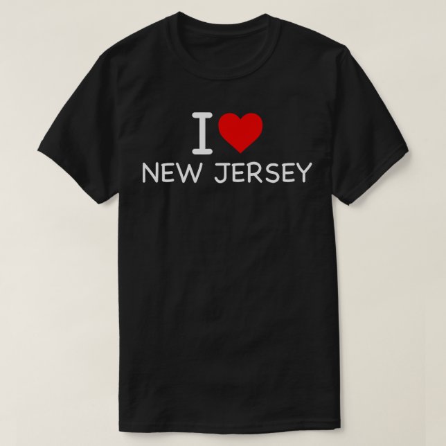 Icono de New Jersey I Love (Diseño del anverso)