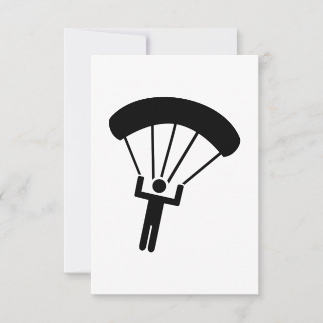 Icono de paracaidismo ascensional (Anverso)