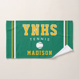Icono de Pelota de Tenis, Nombre Personalizado y E