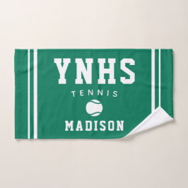 Icono de Pelota de Tenis, Nombre Personalizado y E