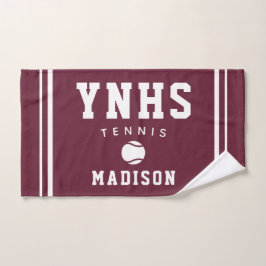 Icono de Pelota de Tenis, Nombre Personalizado y E