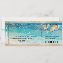 Icono de plano de corazón de la tarjeta de embarqu