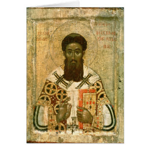 Icono del arzobispo de St Gregory de Salónica