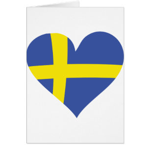 icono del corazón de Suecia