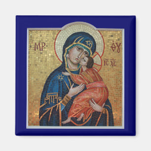 Icono del imán de Theotokos