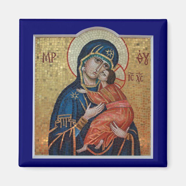 Icono del imán Theotokos (Frente)