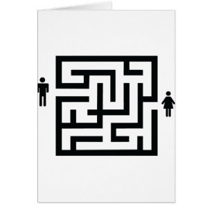 icono del laberinto del hombre y de la mujer