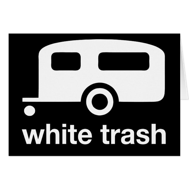 Icono del remolque de la basura blanca - parque de (Anverso (Horizontal))