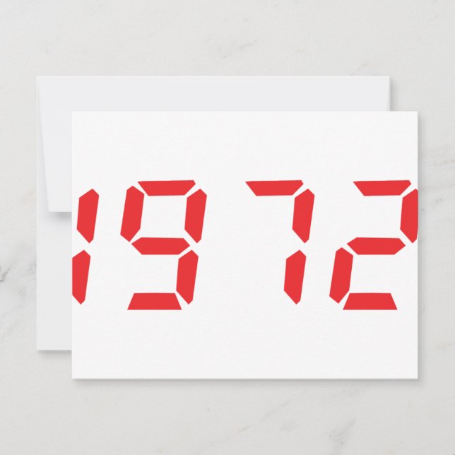 icono rojo de 1972 (Anverso)