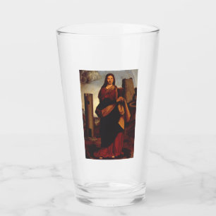 Icono sagrado de Santa Bárbara Arte Gráfico