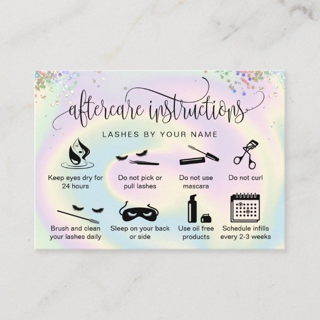 Iconos de extensiones de pestañas de la tarjeta de (Anverso)