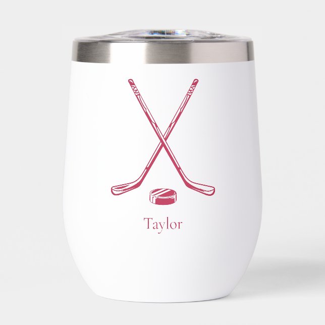 Iconos de hockey sobre hielo personalizado Cualqui (Frente)