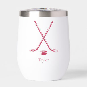 Iconos de hockey sobre hielo personalizados en cua