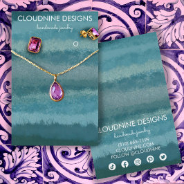 Iconos de la tarjeta de visualización de joyas de 