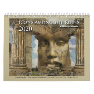 ICONOS ENTRE LAS RUINAS - Calendario Muro 2020