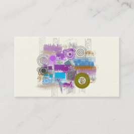 Iconos - Grunge retro - tarjetas del perfil del